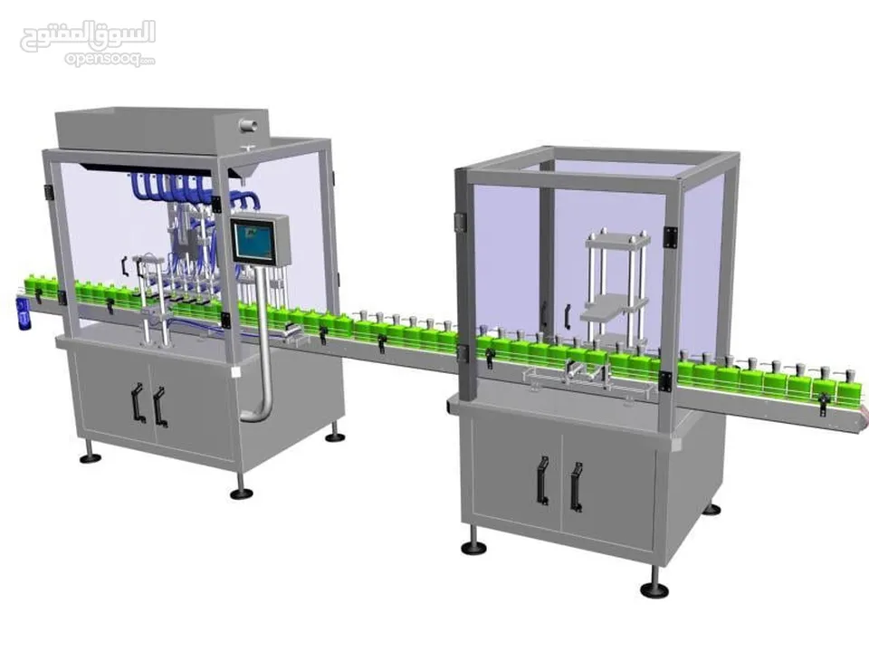 ماكنة تعبئة سوائل Liquids Filling  لأصحاب المصانع والمعامل والمشاريع الصغيرة Machine