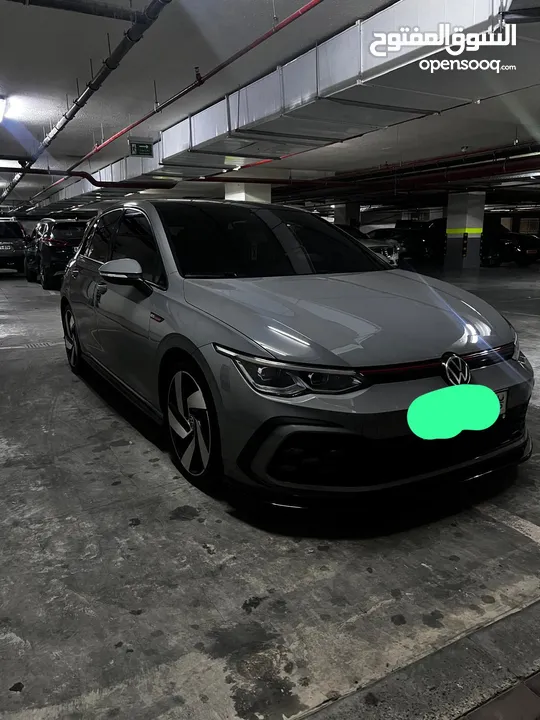 جولف جي تي اي 8 golf gti mk8 54 الف كيلو ردار امامي خلفي حساسات امامي خلفي كاميرا تدفئة كراسي 165 ال