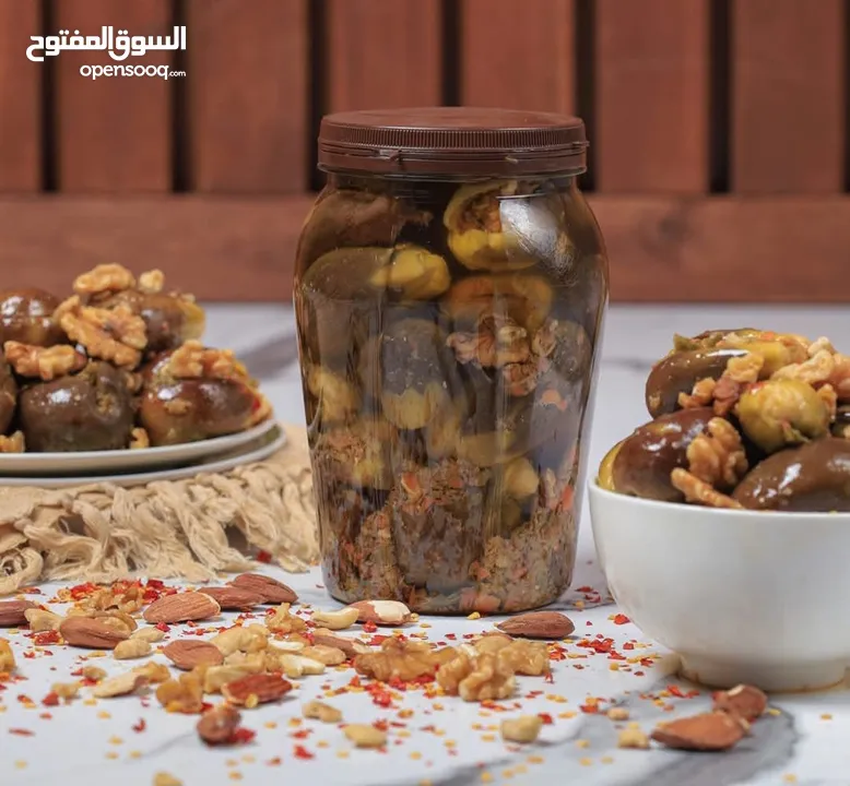 مكدوس بلدي ملوكي بحشوة مليانه