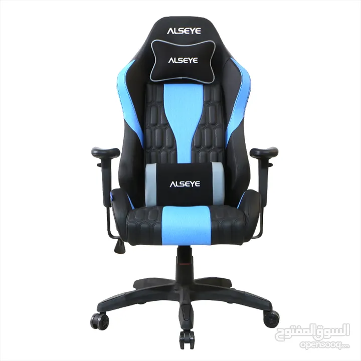 Alseye A6 Blue/Black Gaming Chair - كرسي جيمينج بالازرق و الاسود !