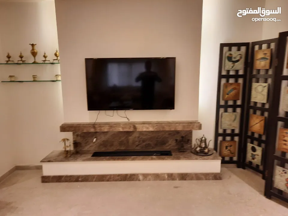 Luxurious furnished apartment in Deir al-   Ghbar,  2nd floor, 4 main bedrooms (2room have master be