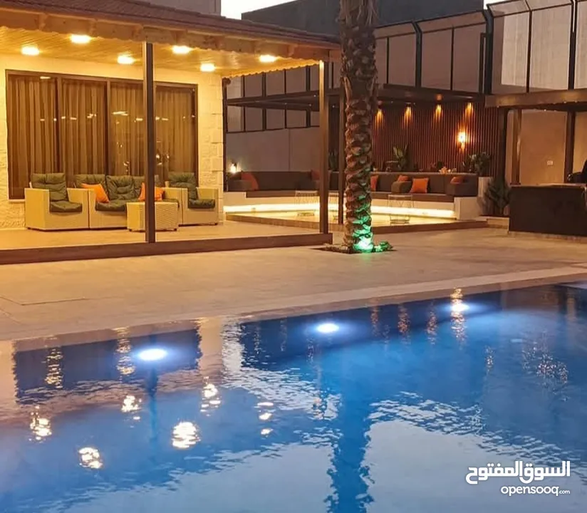 شالية عدد 2 للبيع  و الايجار من المالك نفسه بناء حديث مفروش كامل من اجود الفرش يحتوي على مكيفات