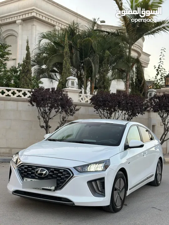 هيونداي أيونيك 2021 هيبرد فل أوبشن بدون فتحة – أصل شركة موديل السيارة مميزة من الاخر دهان شركة