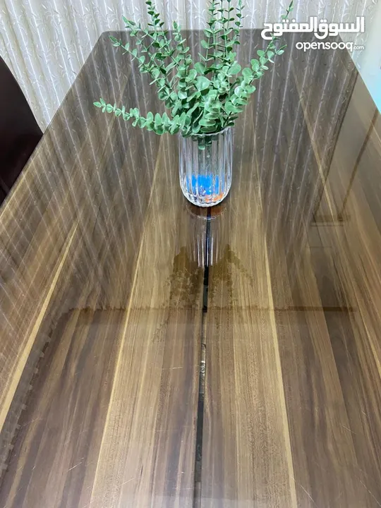 طاولة سفرة خشب زان