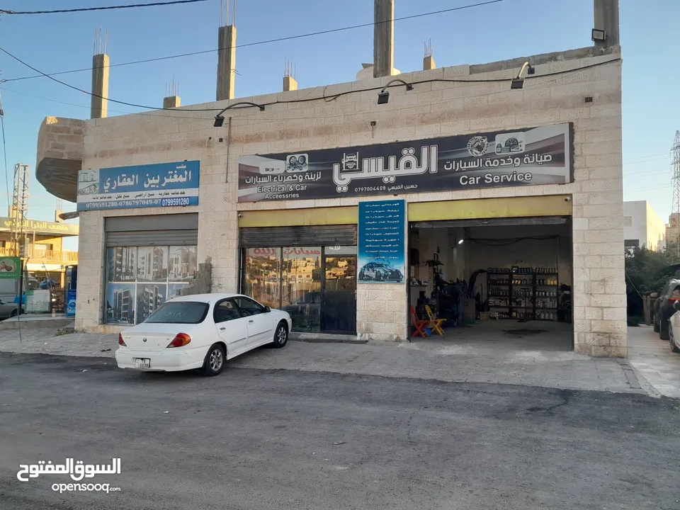 السلام عليكم عندي محلين الأول محل زينة سيارات والمحل التاني شغل كويك سيرفس من غيار زيت وغيار بركات