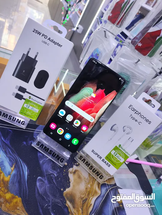 الترا عناا اشكال والوان S21 Altra Samsung بدون كرتونه جيجا 128 رام 16 معه بكج هدية متوفر توصيل