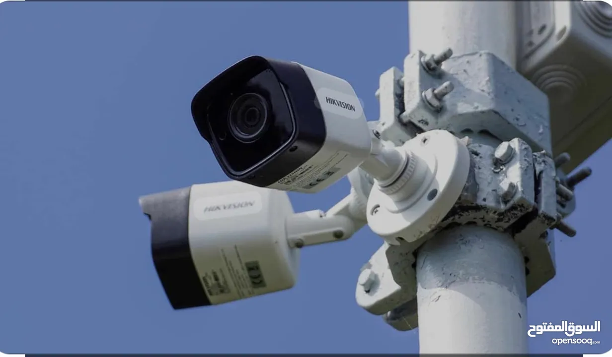 كاميرات 5 ميجا بكسل هايكفجن عدد8 شامل التركيب وكفالة الشركة الرسمية 5 MEGA HIKVISION