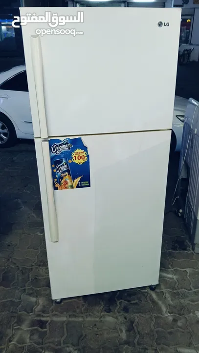 LG 800 refrigerator for sale in good working with warranty delivery is available