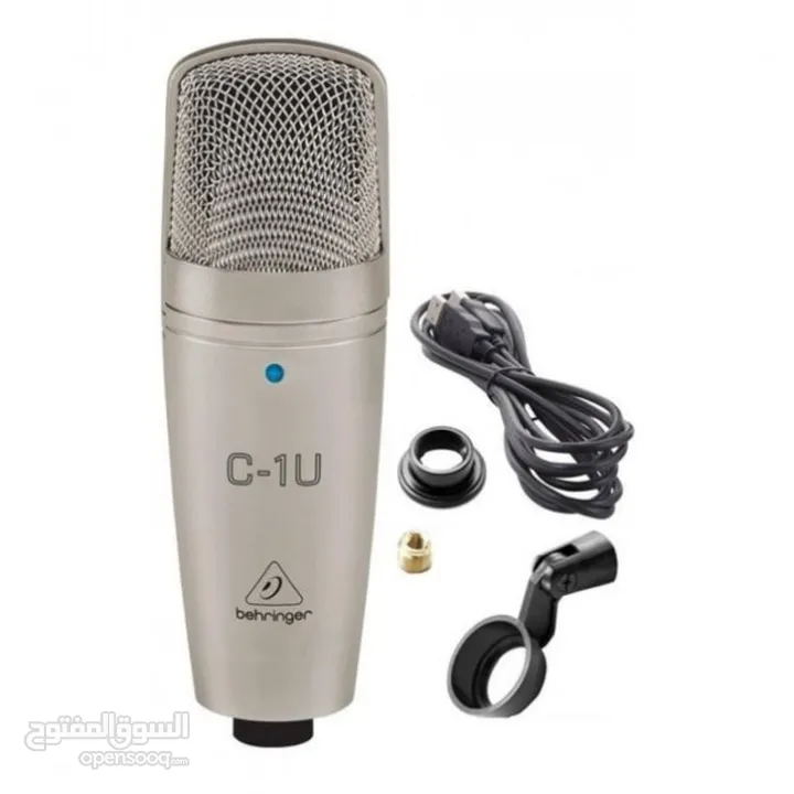 ميكرفون Behringer C-1U Professional Large-Diaphragm Studio Condenser USB Microphone