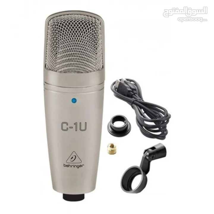 ميكرفون Behringer C-1U Professional Large-Diaphragm Studio Condenser USB Microphone