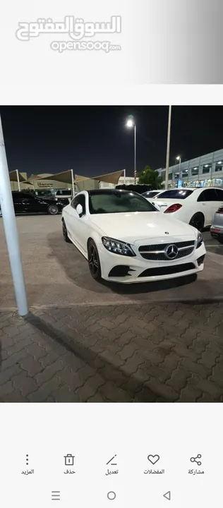 Mercedes C200 Coupe 2021 Amg Kit Night packag