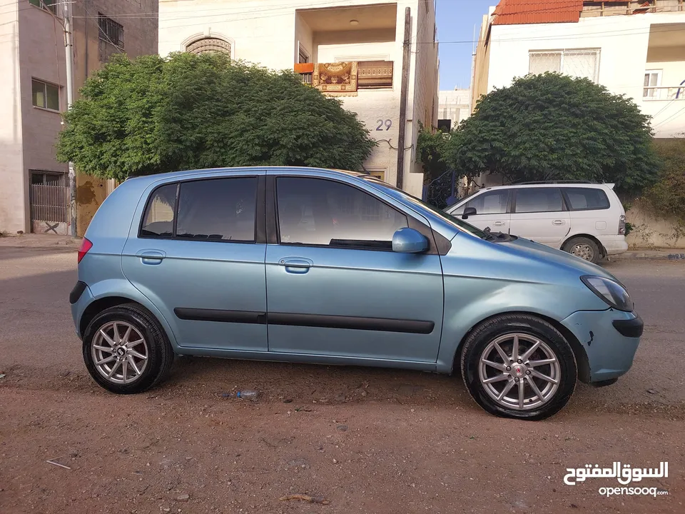 هيونداي جيتز 2006 Hyundai Getz ماتور (((((1600))))) سي سي جير عادي  فحص 2 قصعات امامي و 2 جيد خلفي