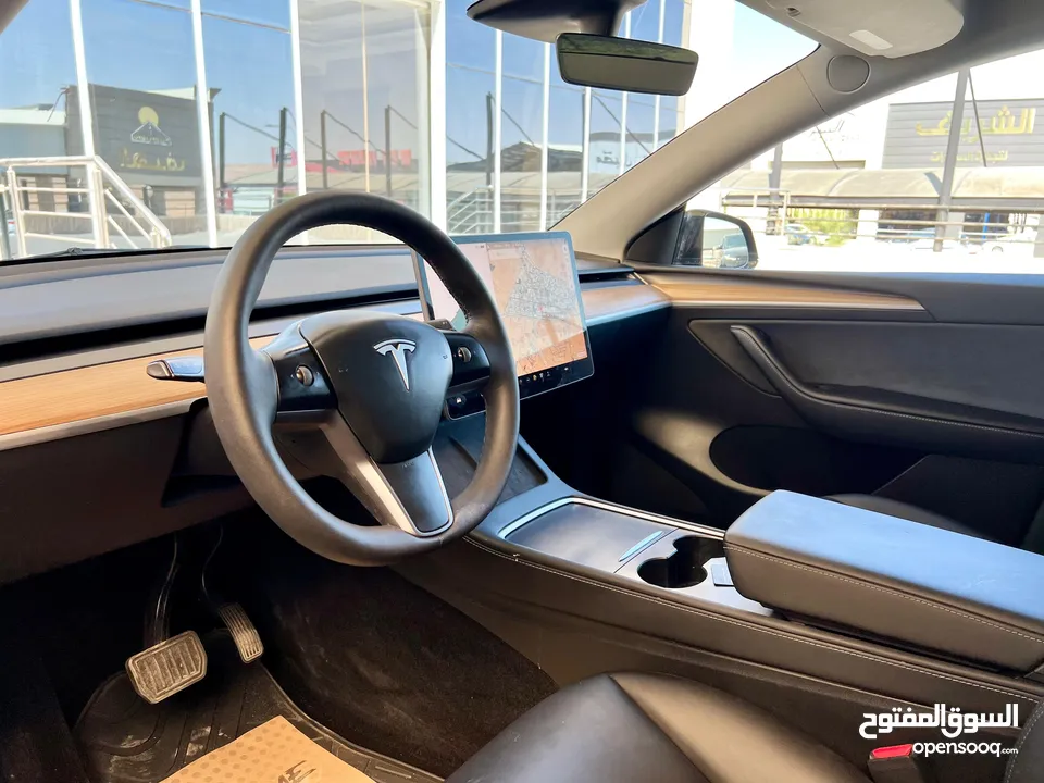 Tesla model Y Long Range Dual motor 2023     فحص كامل  ايرباغ اصلي... تووووب نظافة