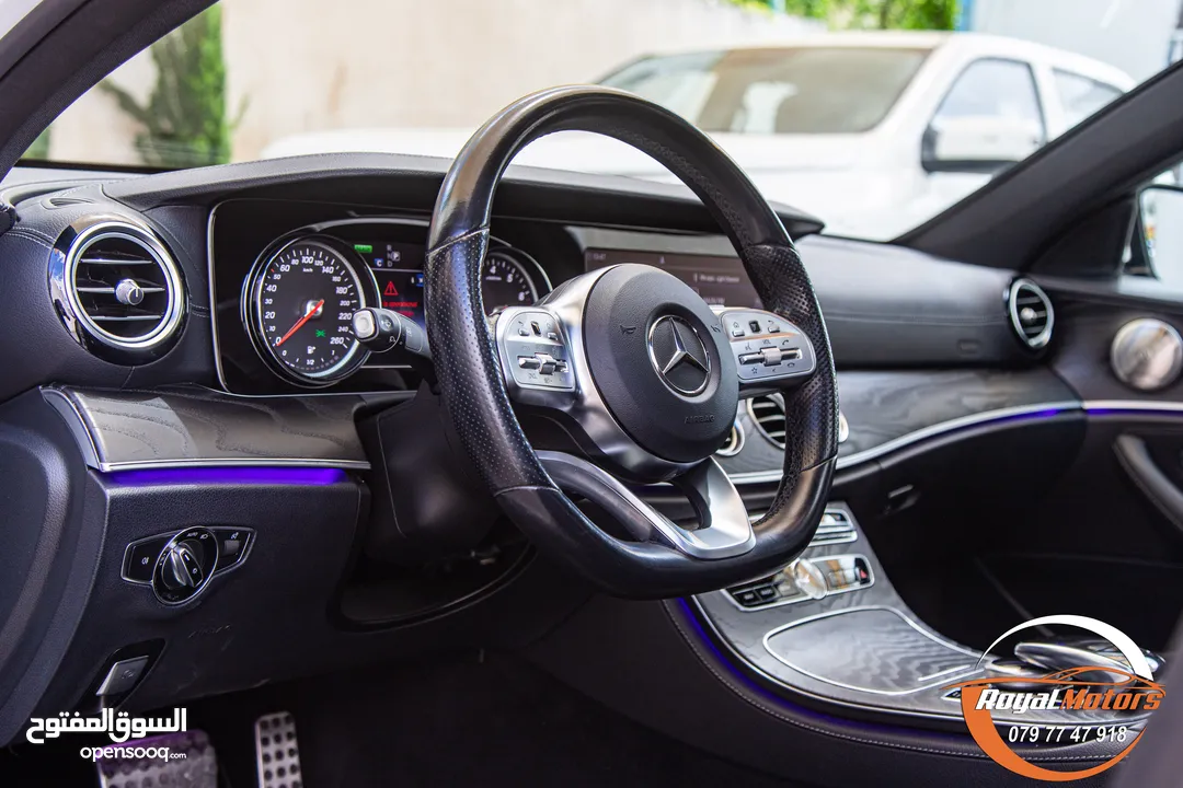 Mercedes E200 Amg kit 2020 Mild hybrid   يمكن التمويل بالتعاون مع المؤسسات المعتمدة