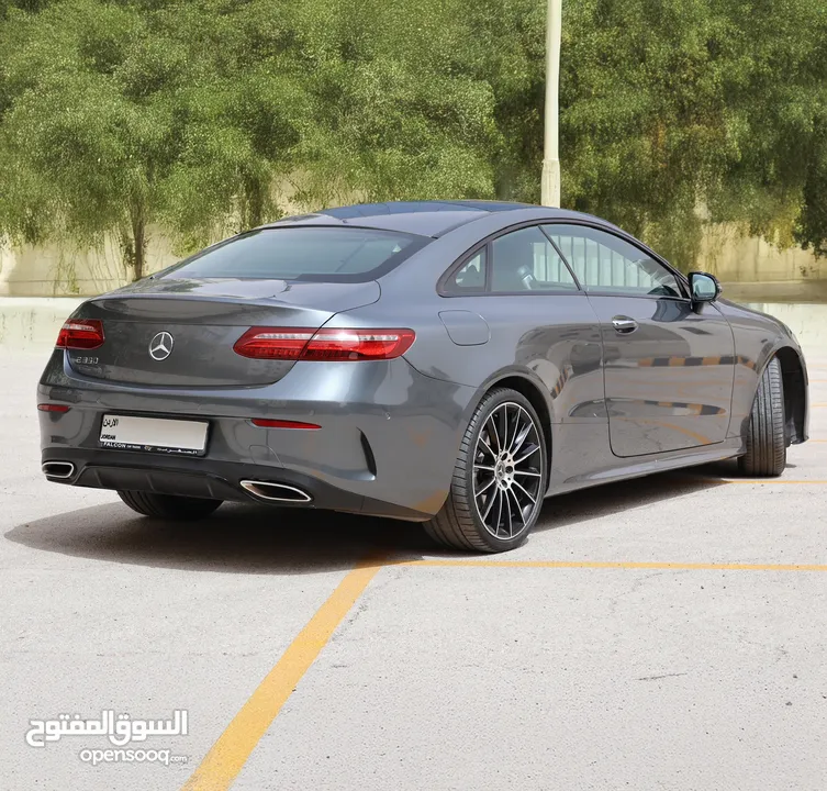 Mercedes E350 Coupe like brand new  بحالة الوكالة ممشى قليل