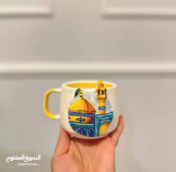 أكواب وفناجين سيراميكية إيرانية – صناعة يدوية بجودة عالية وتصاميم فريدة mug ang cup from iran