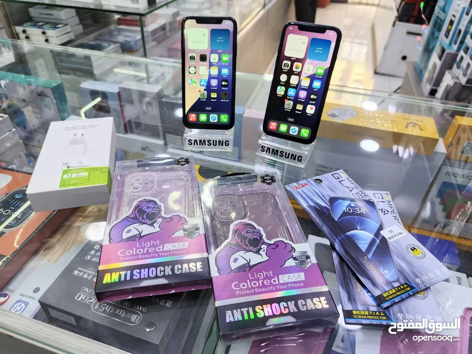 تفاح القوي وصل iphone 11 جيجا 128 بطارية 71 وايضاا 73 مغير شاشة اصلية فقط معه بكج هدية يتوفر توصيل