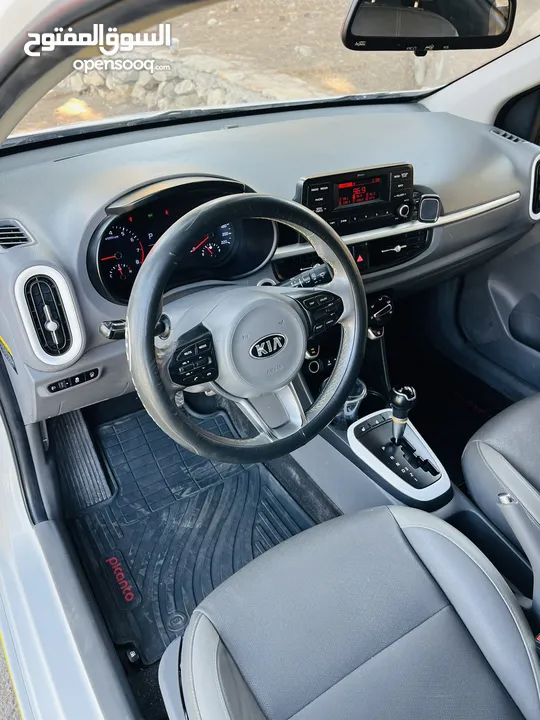 Kia morning Gt line 2020 ترخيص 2019 بصمة دخول  بصمة تشغيل  فل مسكرة ما عدا الفتحة