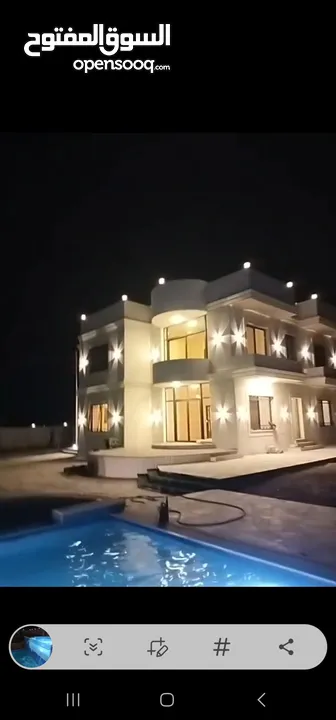 شاليه تحت التشطيب ومزرعة فاخرة في منطقة غور عسال الاغوار الجنوبية للبيع