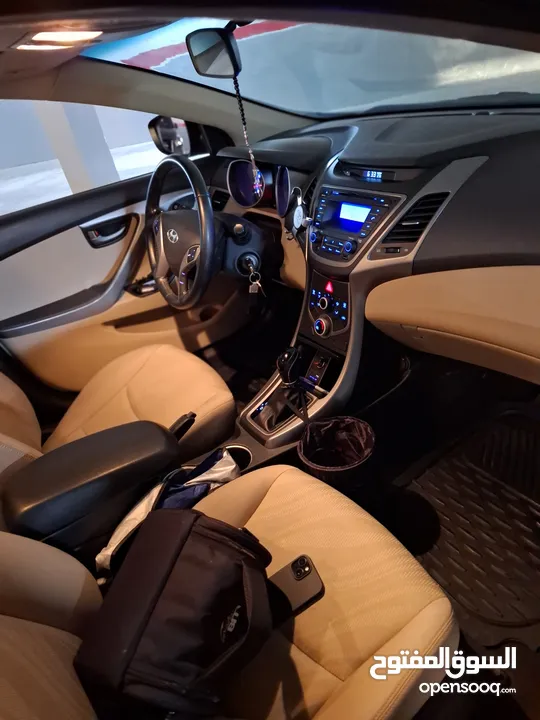 Hyundai Elantra 2016 وارد شركة الوحدة الأردنية - الوكالة