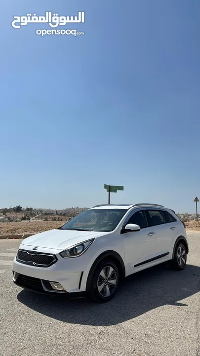 كيا نيرو هايبرد موديل 2018 وارد كوريا كلين تايتل فحص كامل.  Kia Niro hybrid 2018 Korean spec.
