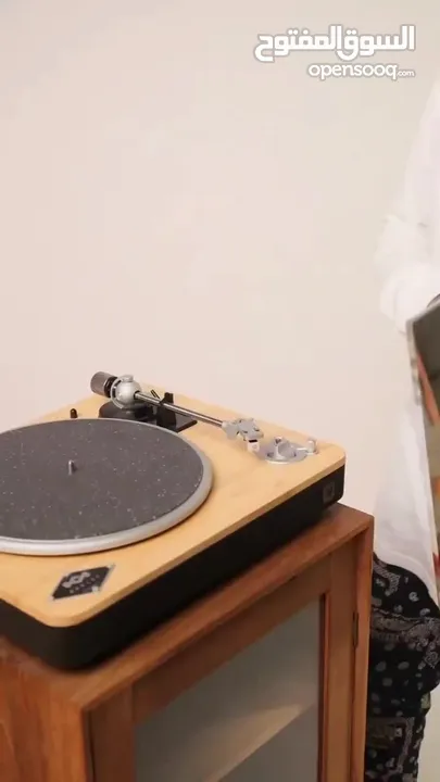 STIR IT UP Premium Wireless Turntable مشغل إسطوانات من شركة هاوس وف مارلي