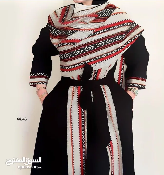 جكيت مع شال الترندددد