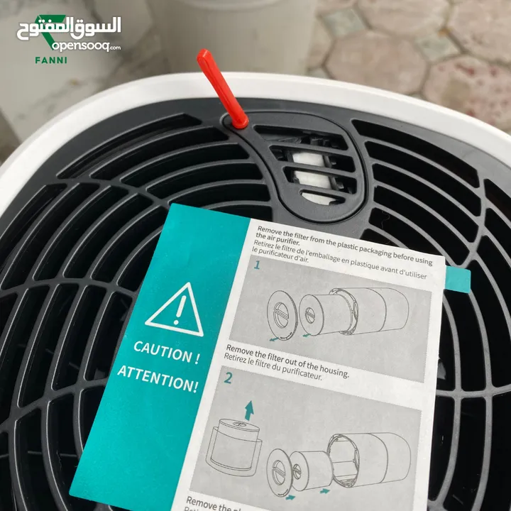 جهاز التنقية CalmDo AP002 HEPA الأقوى في العالم بخاصية تنظيف الفلتر لاعناء بعد اليوم