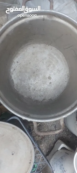 طنجرة ضغط وطنجرة المنيوم كبيرة وغيرها بالصور