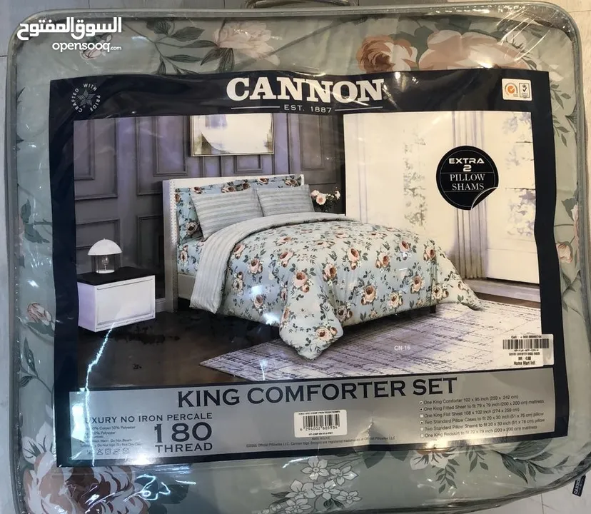 Canon  Comforter Set - Premium Quality طقم لحاف  Canon - جودة ممتازة