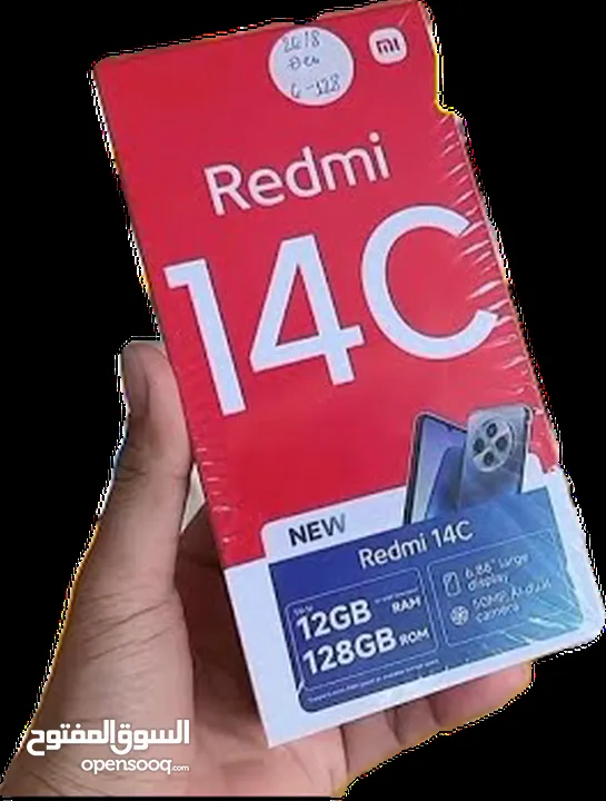 هاتف شاومي Realme 14C جديد غير مستخدم