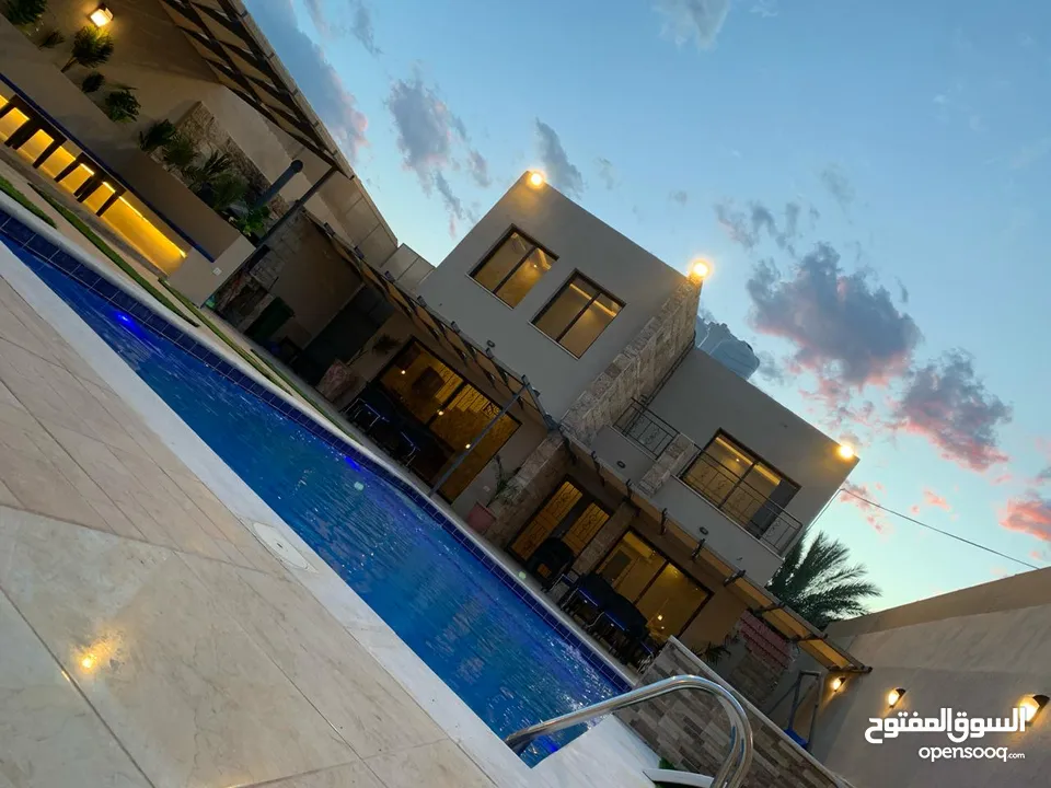 بورتو فيلا الجديدة كلياً للإيجار اليومي"مسبح مدفئ"