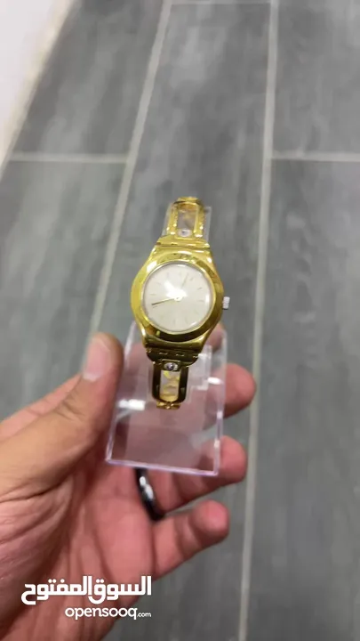 3 ساعات سواتش سويسري Swatch swiss الساعات بحالة الوكالة بدون علبة وكفالة شغالات 100‎%‎