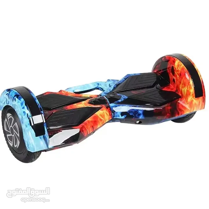 الآن لدى island toys سكوتر التوازن بتصميم رخامي مع عدة الوان  hoverboard مقاس العجلات 8.5 انش