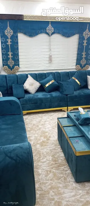 جلسات عربيه وجلسات خليه وكنب وفراشات تختوت جميع المواصفات