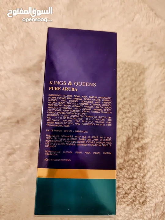 Kings and Queens Pure Aruba Perfume