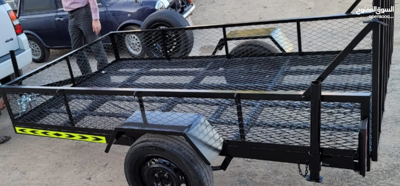 single quad trailer