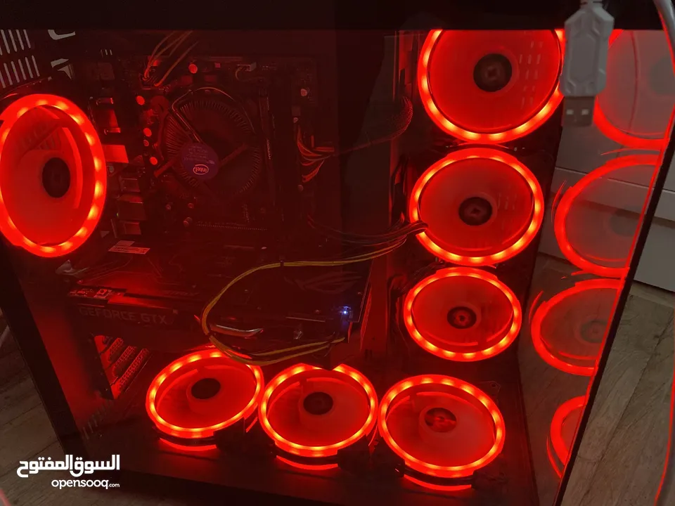 بيسي جيمنج مع ست أب كامل بحالة الوكالة