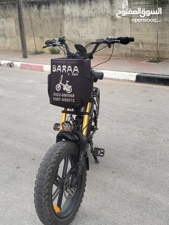 بسكليت كهرباء للبيع (اشي بطحن) --> في سلفيت