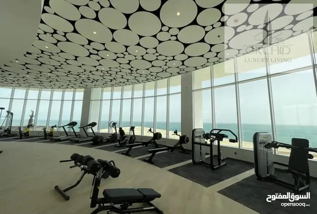 للايجار استيديو في السيف برج سيبرال اوركيد مكون من  غرفة نوم ،صوفه صغيره مطبخ مفتوح بلكونه