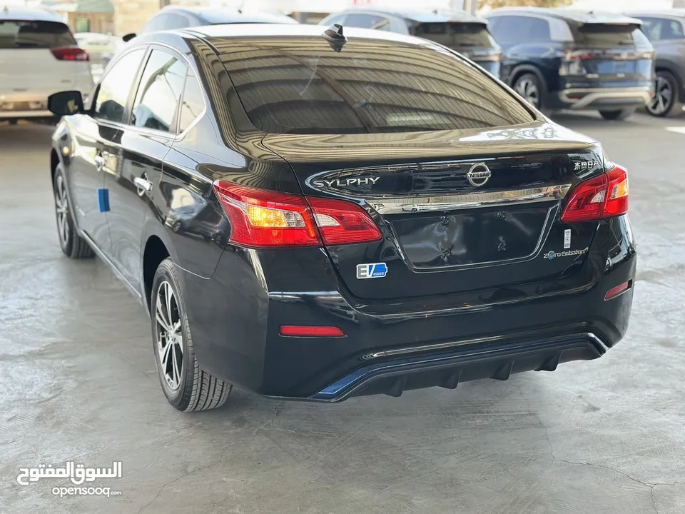نيسان سيلفي كهرباء 2019 ممشى قليل جداً اصلي 30 الف كيلو ل60 الف فحص كامل اتوسكور A فحص البطاريه 100