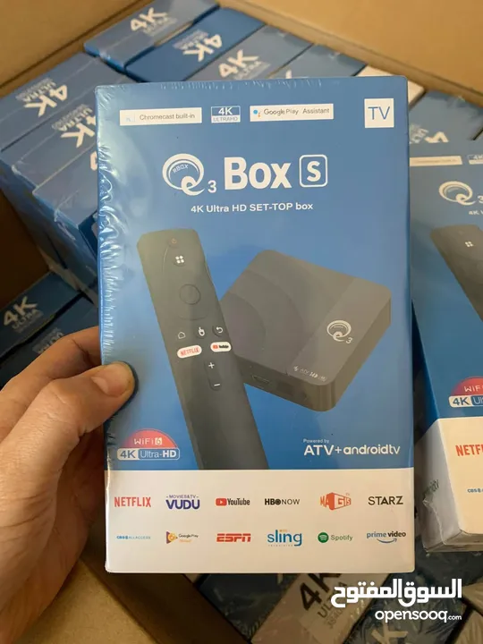 عرض استثنائي: جهاز Q3S TV Box مع اشتراك شامل لخمس سنوات!