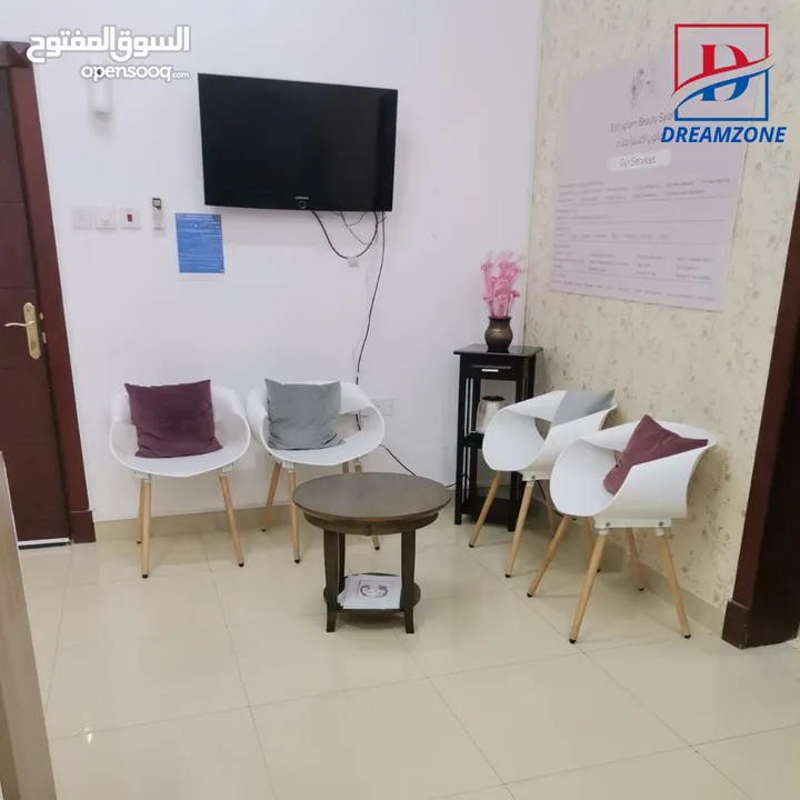 For Sale Fully Equipped Ladies Salon and Spa in Riffa Hajiyat Road Inclusive of CR and Staff