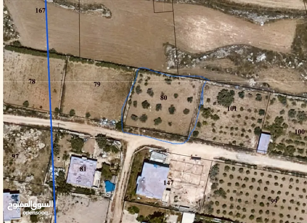 ارض للبيعة مساجة 729 متر