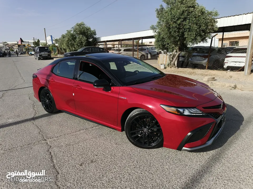 TOYOTA CAMRY 2021 XSE تويوتا كامري بلاك اديشن اكس اس ايفحص كامل مع فتحه