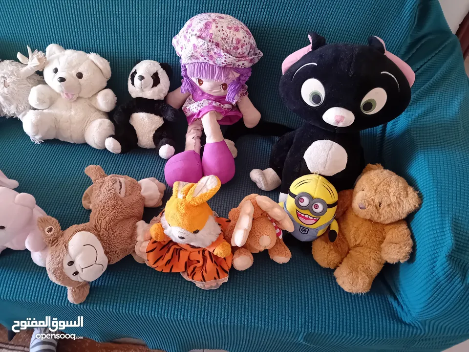 العاب اطفال بحاله جيده جدا البيع  مستعمل تقريبا 65 لعبه