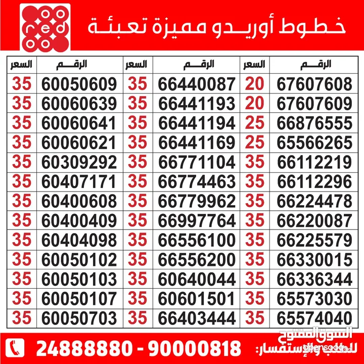 خطوط تعبئة مميزة