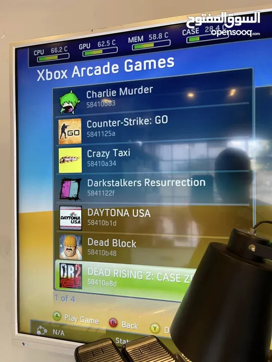 أفضل اجهزة أكسبوكس 360 المهكر متوفر الان و مع ايدتين و كامل الاسلاك و الكوابل