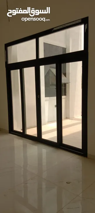 Aluminum and glass windows