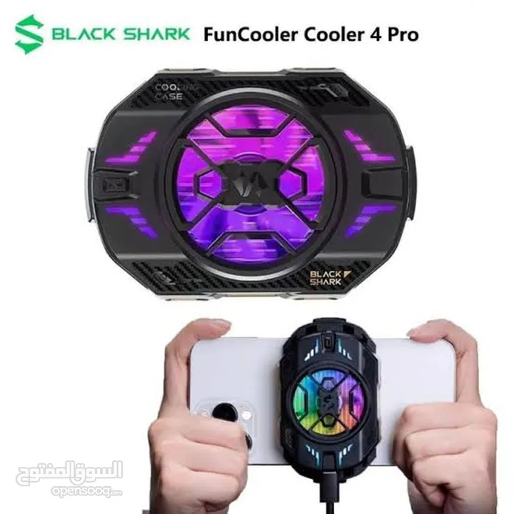 مروحة تبريد هواتف بلاك شارك الأصلي —black shark